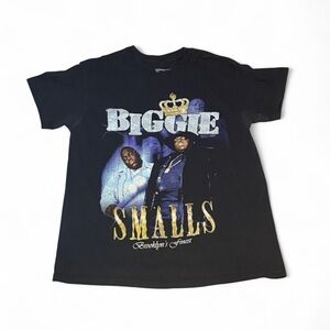 Black Biggie Smalls Graphic T-Shirt